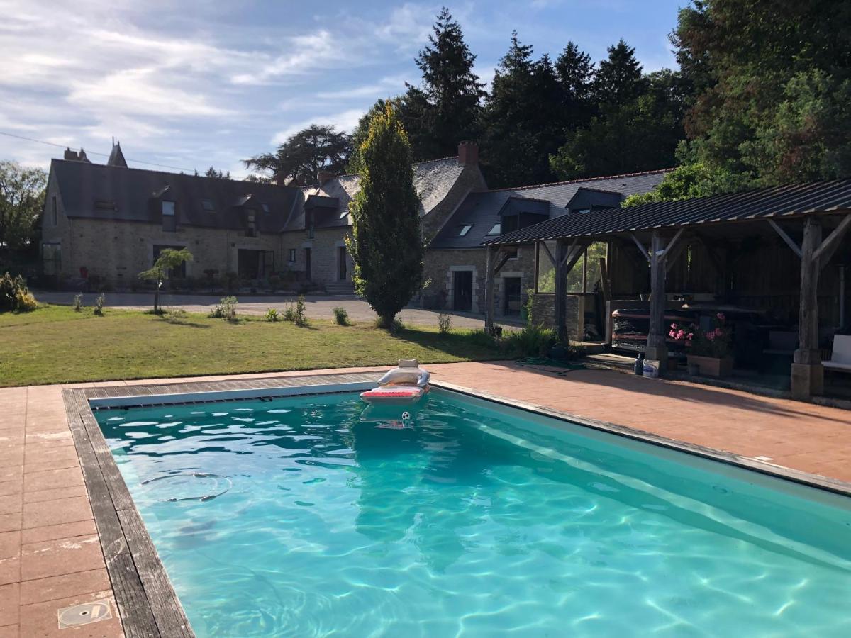 Bed and Breakfast Domaine de la Prévostais Pleucadeuc Esterno foto